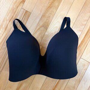 Knix Wing Woman Bra Black Wireless Plus Size 8++ Large Cup